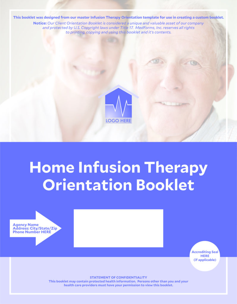 Home Infusion Therapy Booklet – MedForms | Custom Publishing For Home ...